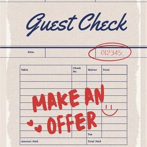 Have A Better Price In Mind? Make an Offer!🩷